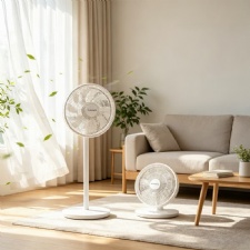 Multi-angle Adjustable 3-in-1 Plastic Circulation Fan